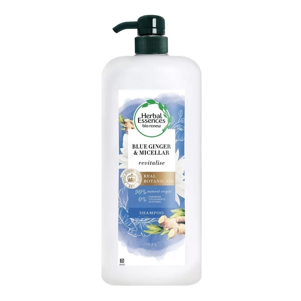 【現貨】Herbal Essences 藍薑 草本豐盈 洗髮露 潤髮乳 1.2公升 Costco 打架 洗髮精 藍薑-規格圖3
