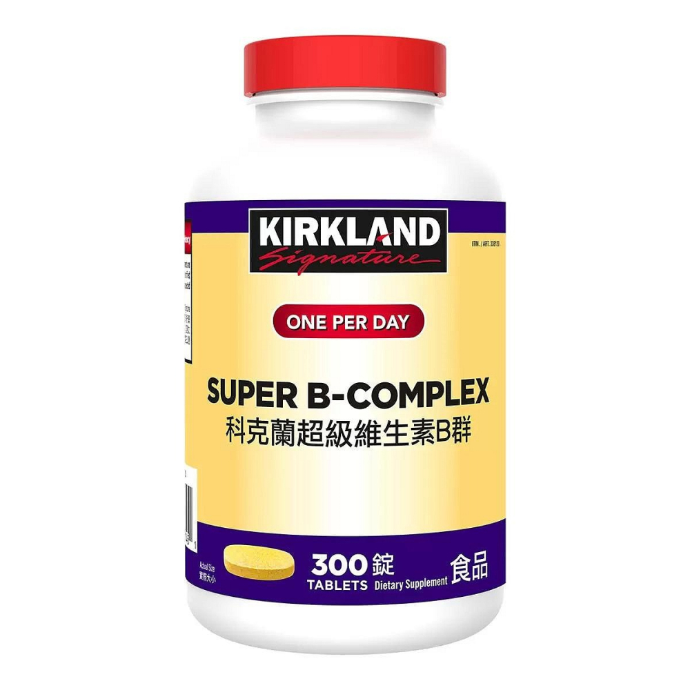 Costco 好市多 Kirkland 科克蘭 維他命C錠 超級維生素B群 300錠 維生素-細節圖2