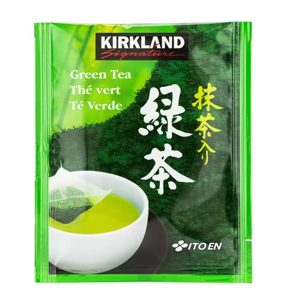 【宅配免運】Costco 好市多 Kirkland 科克蘭 日本綠茶包 1.5公克 X 100入 綠茶 抹茶 解膩-細節圖2