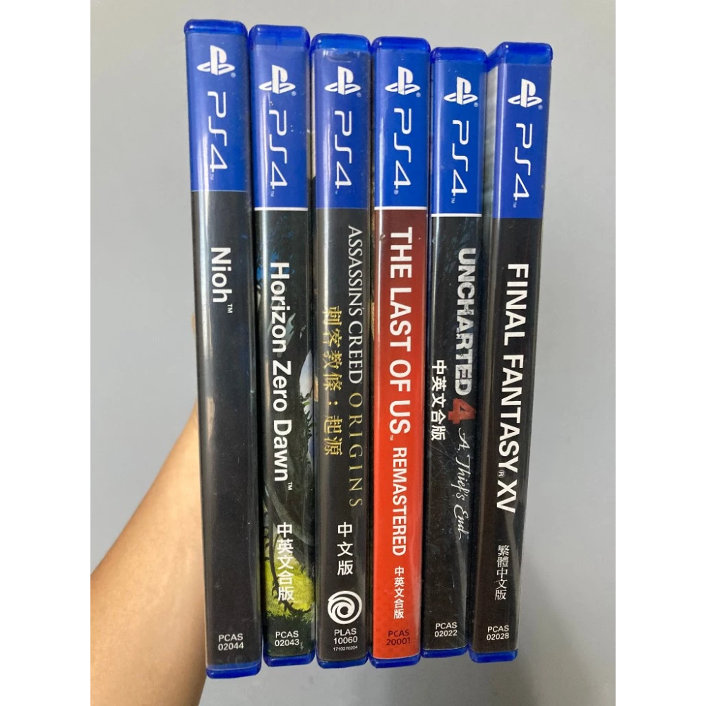 【正版二手PS4遊戲片】太空戰士15 新帝國、秘境探險4 盜賊末路、地平線1、底特律：變人 (中文)-細節圖2