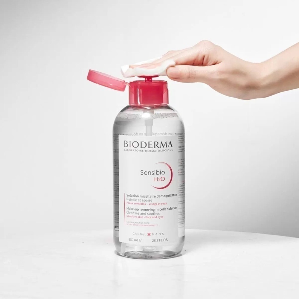 【現貨】850ml/ Bioderma 貝膚黛瑪 舒敏高效潔膚液 潔膚液 卸妝水 舒敏 油水平衡 Costco 好市多-細節圖3