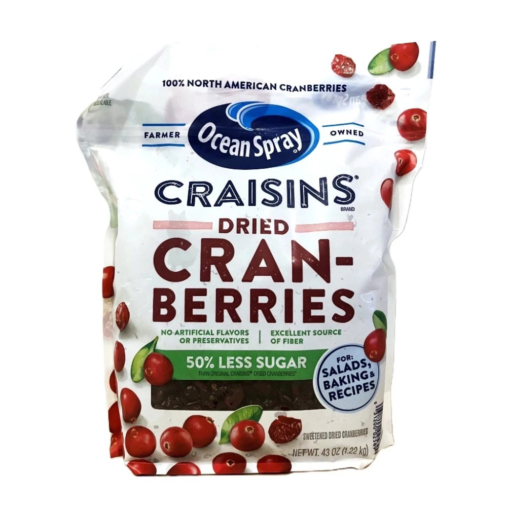 【現貨】Ocean Spray 全果蔓越莓乾 / 減糖蔓越莓乾 Costco 蔓越莓 果乾 素食-細節圖4