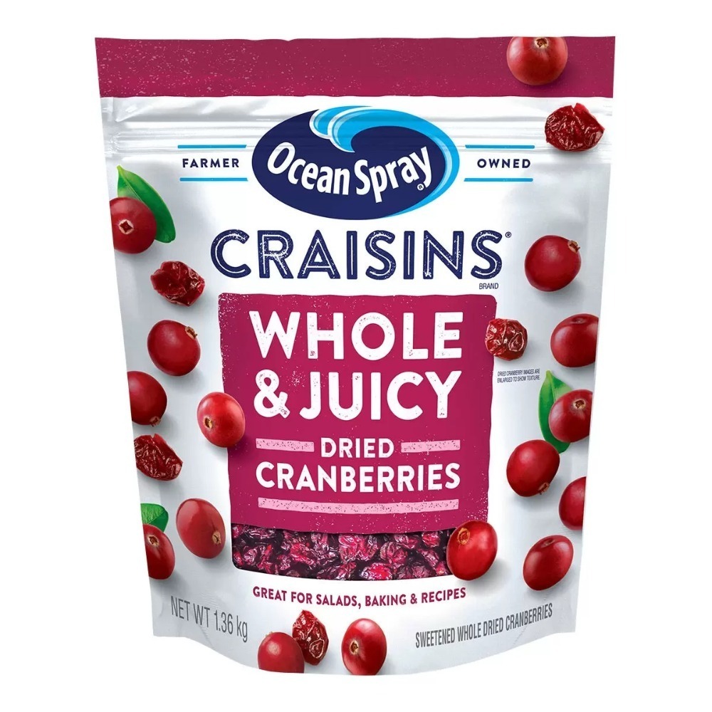 【現貨】Ocean Spray 全果蔓越莓乾 減糖蔓越莓乾 Costco 蔓越莓 果乾 素食 Cranberries-規格圖7