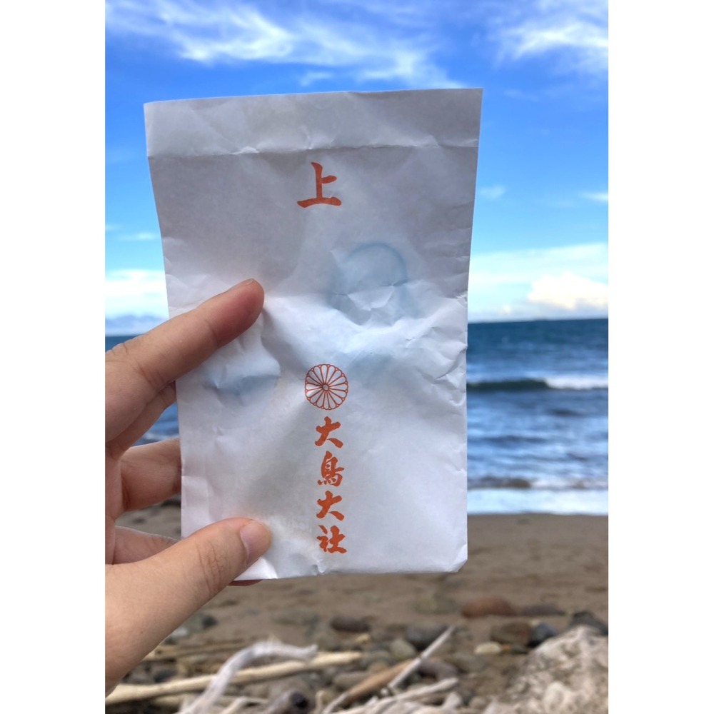 【現貨】日本大阪 大鳥大社 透明御守 先が見通せる御守 看透未來的御守 限定 透明光雕 預見未來 透明 看見未來 神社-細節圖3