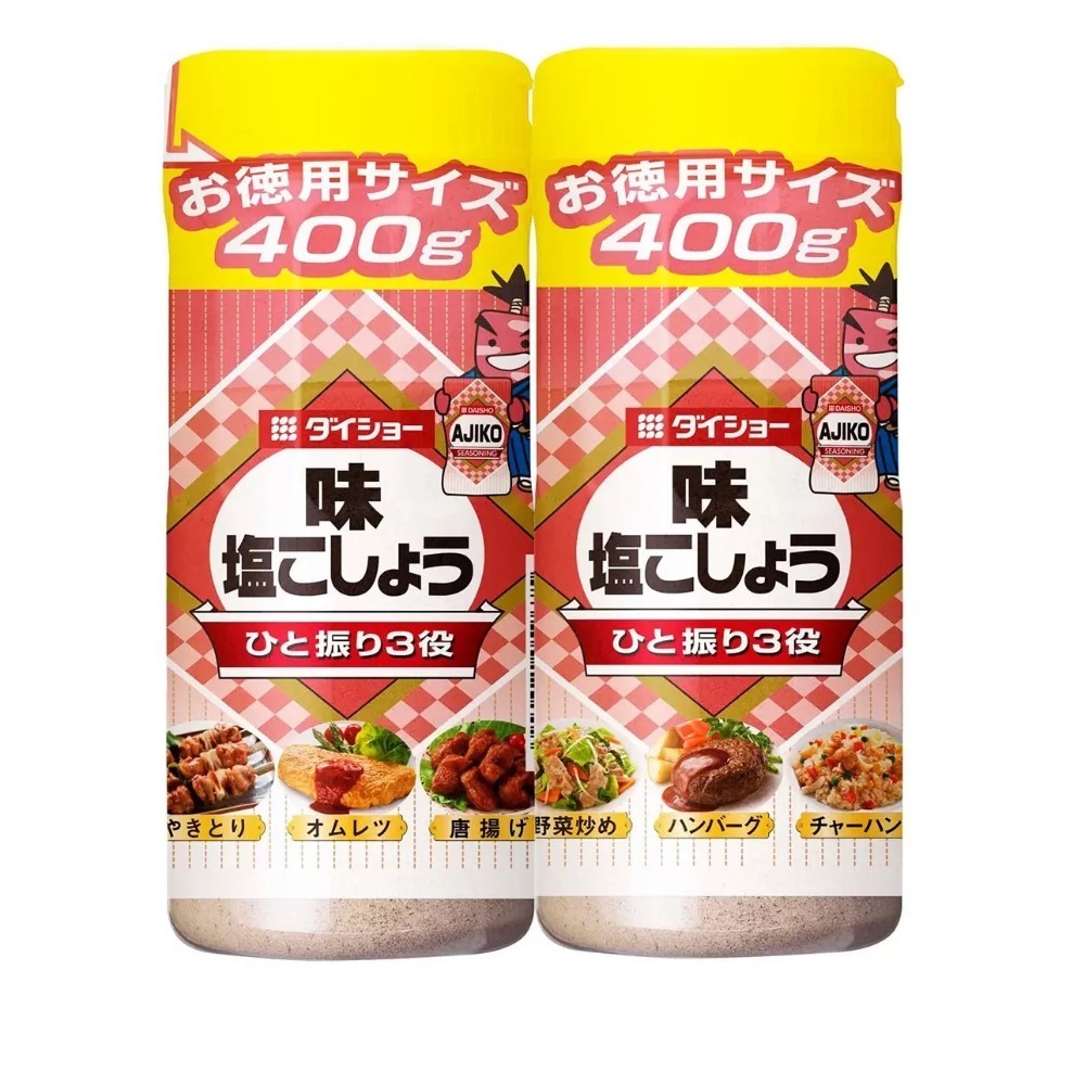 【現貨】Daisho 胡椒鹽 一罐400公克 Costco 好市多 黑胡椒 白胡椒 胡椒粉 料理-規格圖3