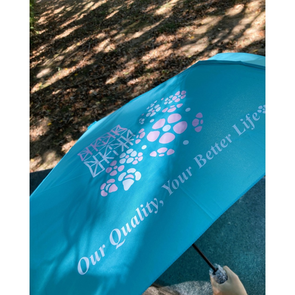 【股東會紀念品】中鋼摺疊傘 中鋼傘 自動傘 傘Q 雨傘 晴雨傘 摺疊雨傘 晴雨兩用傘-細節圖3