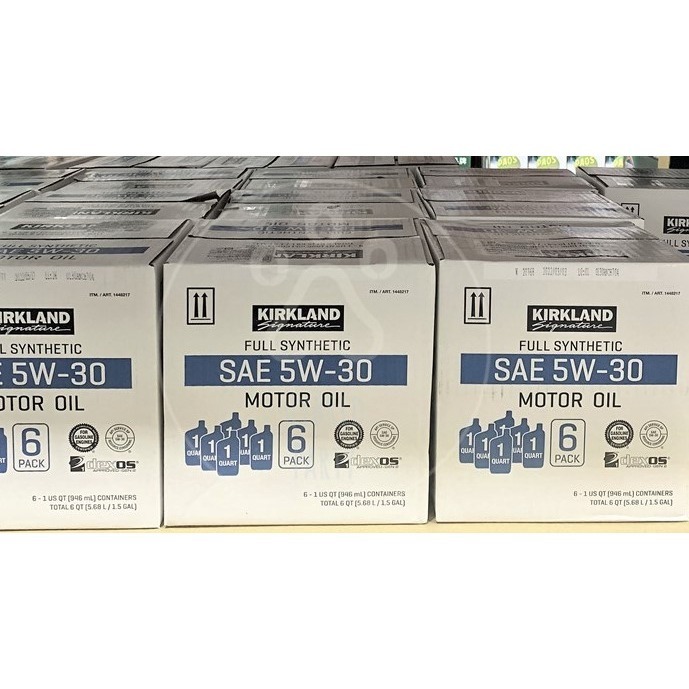 【現貨】Costco 好市多 Kirkland 科克蘭 5W-30 全合成機油 5w30 946ml X 6瓶-細節圖2