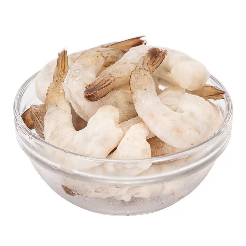 【宅配免運】908公克 X 2包 科克蘭 冷凍帶尾特大養殖生蝦仁 每磅31-40隻 Costco 冷凍蝦仁-細節圖4