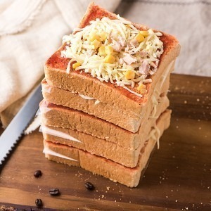 *葷 - 燻雞玉米披薩厚片（5片裝）-細節圖2