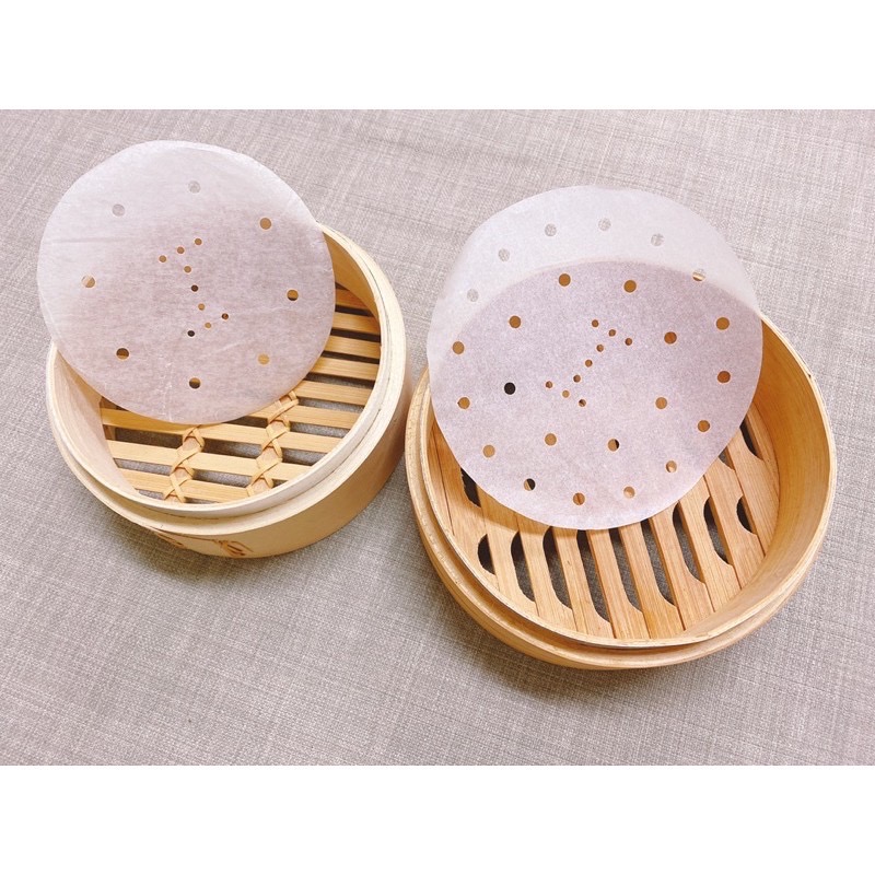 《茉莉餐具》蒸籠紙 1000入 烘培紙 氣炸鍋 烤盤紙 防油紙 燒賣紙 港點 饅頭紙 包子 蒸籠-細節圖2