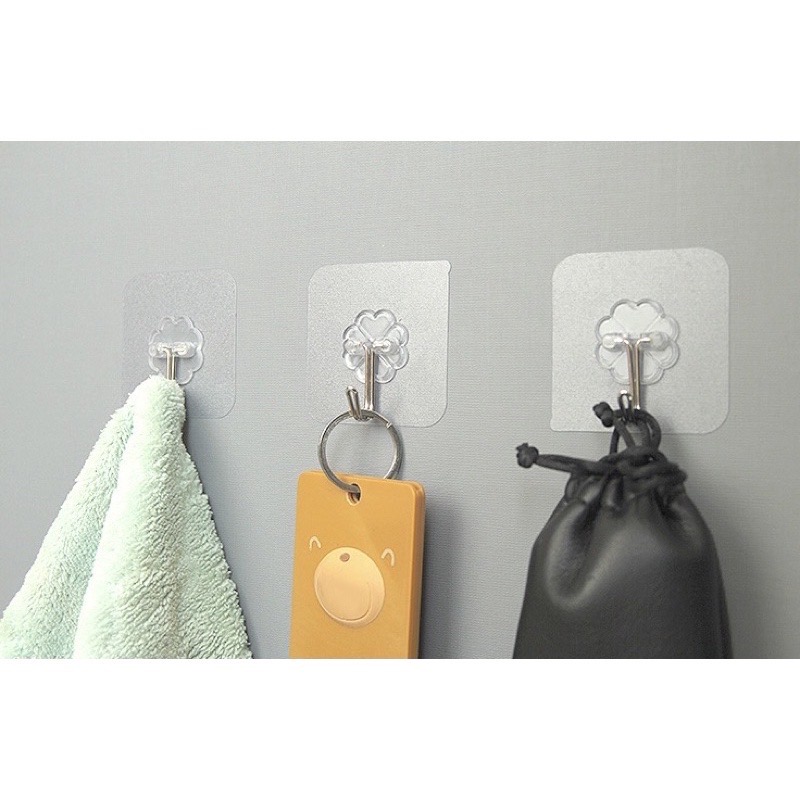 《茉莉餐具》無痕掛鉤 強力掛鉤 免釘牆 掛環 壁掛 無痕掛勾 掛鈎 浴室掛鉤 廚房掛鉤 無貼痕-細節圖4