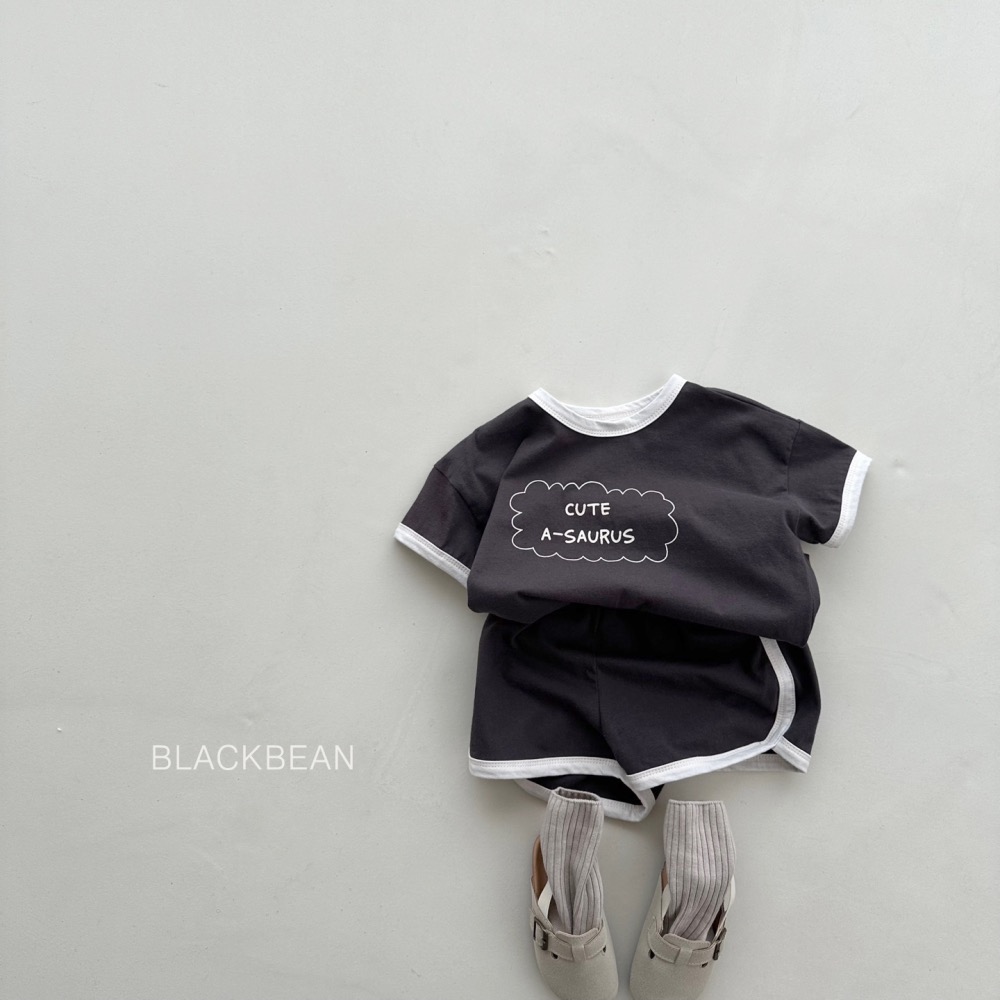Black bean 可愛運動套裝-細節圖3