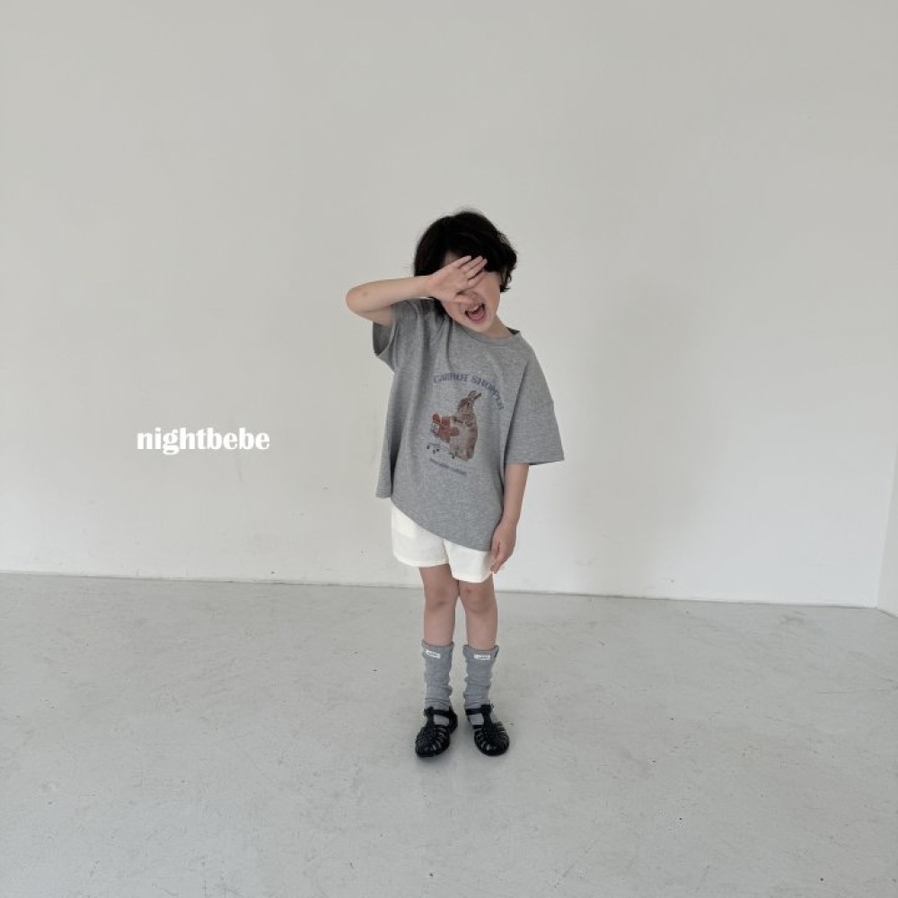 Nightbebe 兔子印花親子裝-細節圖7