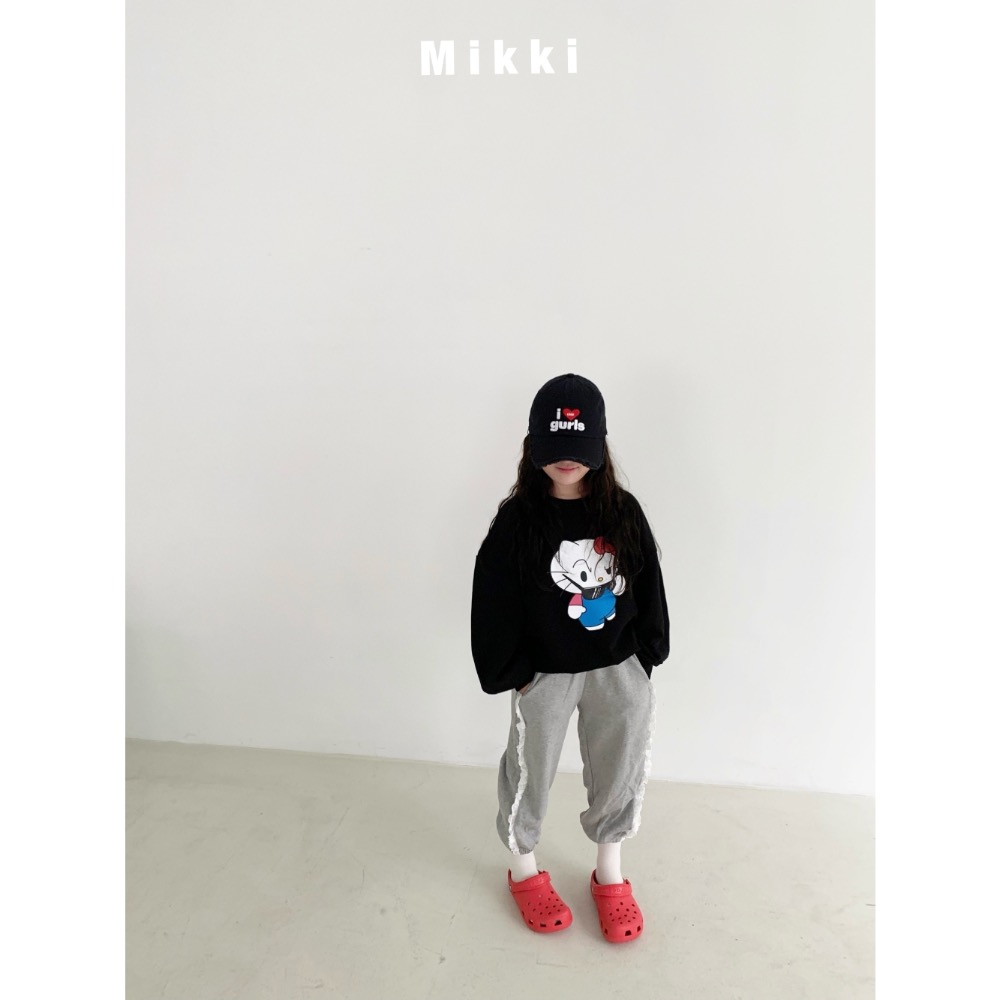 MIKKI 疑惑凱蒂貓親子大學T-細節圖4