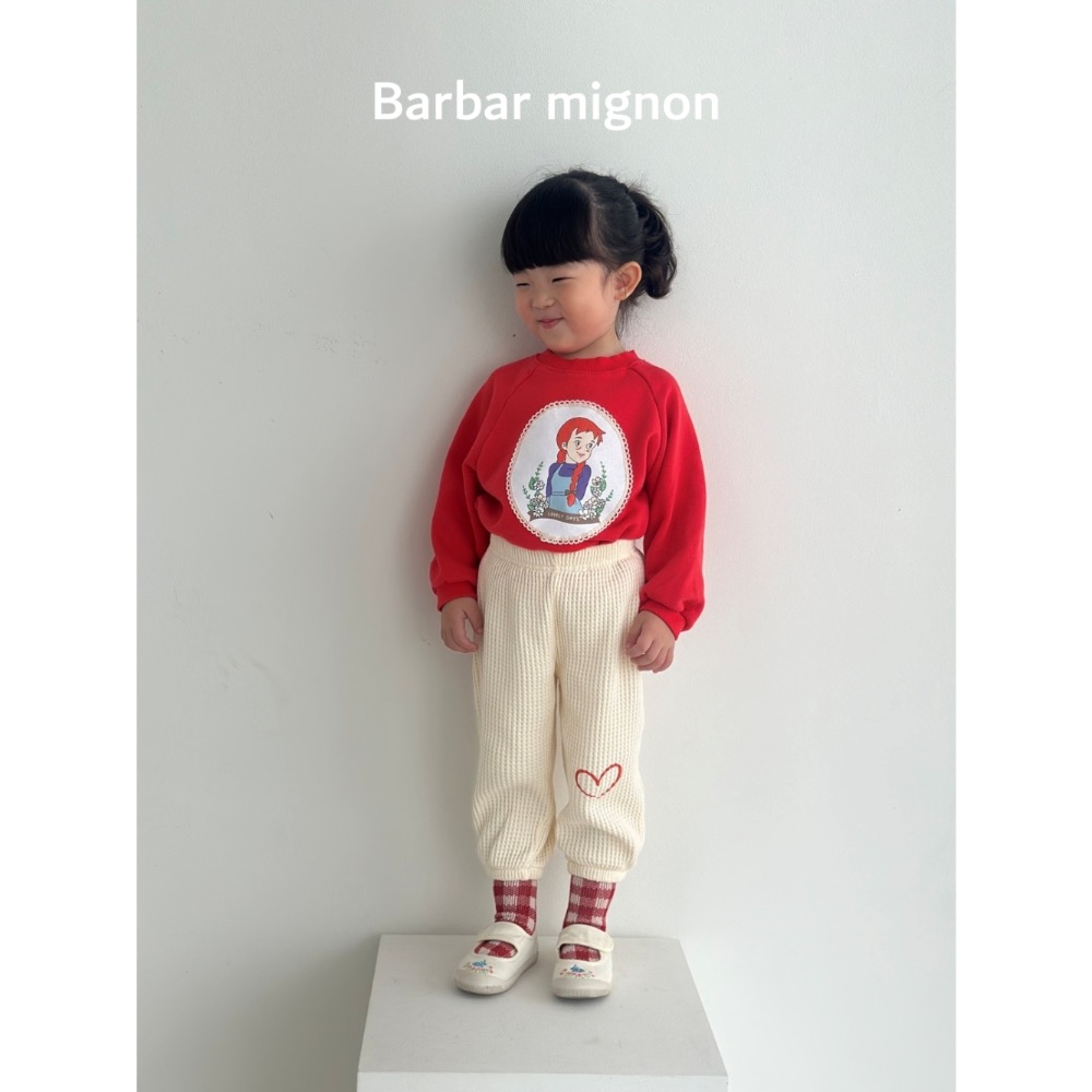 BaBar Mignon 華夫格愛心長褲-細節圖8