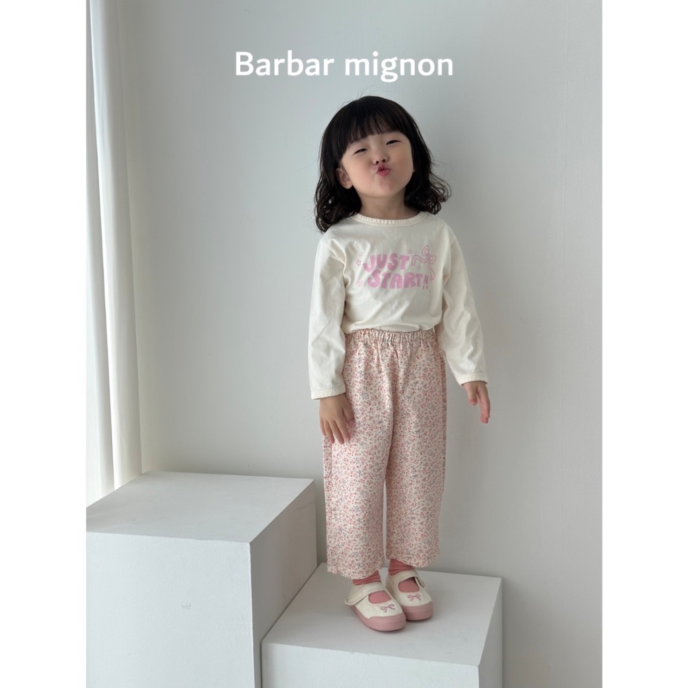 BaBar Mignon 清晰碎花長褲-細節圖7