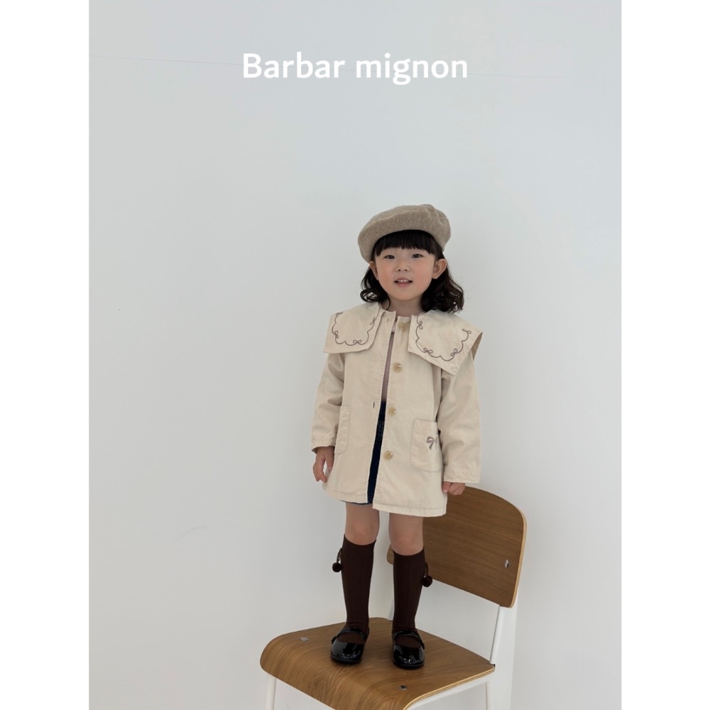 BaBar Mignon 氣質大方領風衣外套-細節圖7