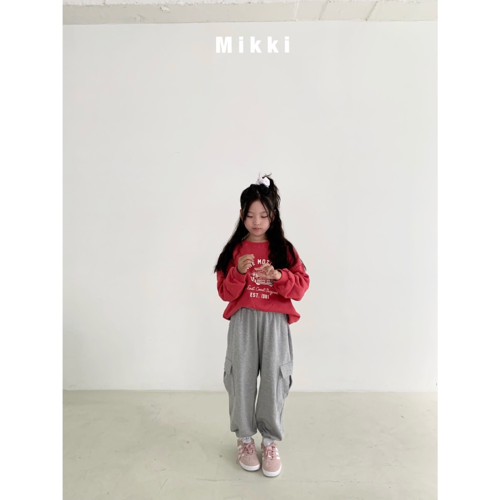 Mikki 車車圖案親子大學T-細節圖3