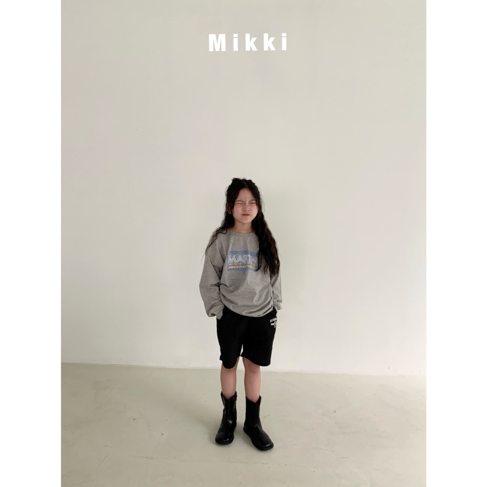 Mikki 字母印花親子薄款上衣-細節圖5