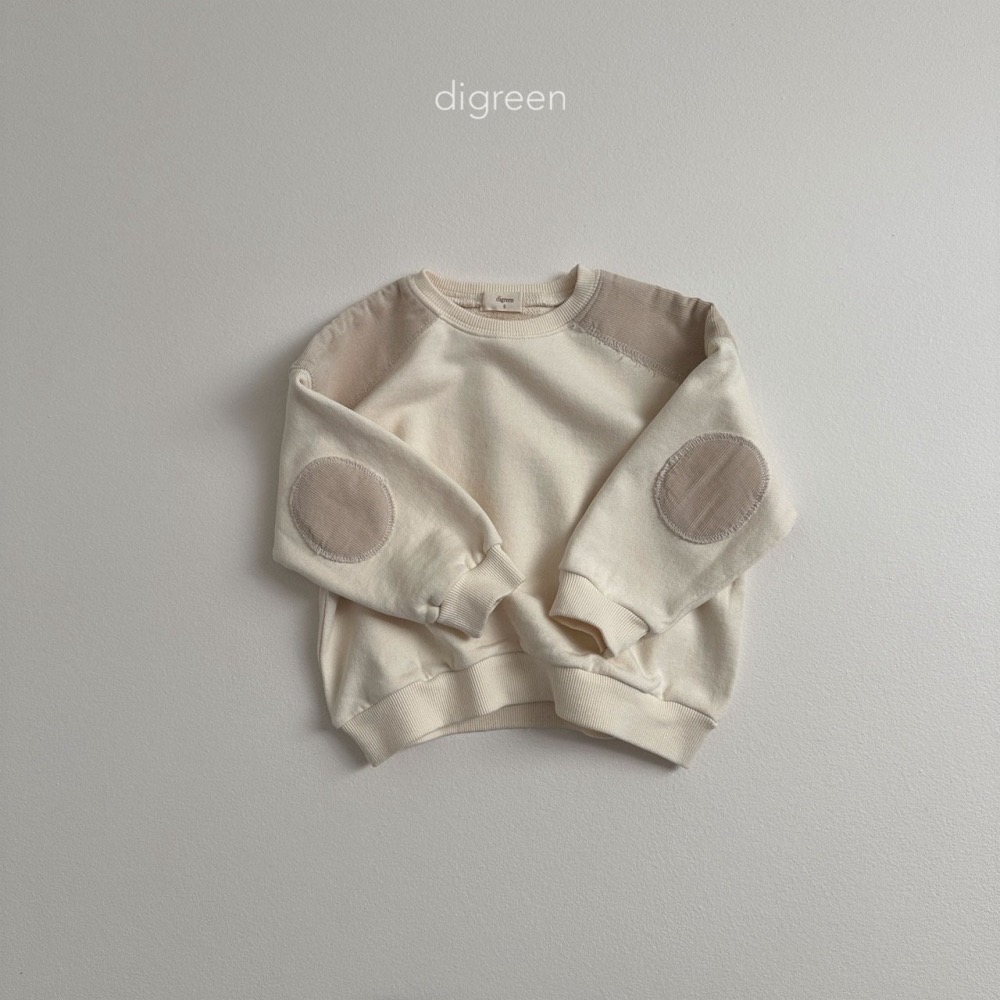 Digreen 異材質拼接上衣-細節圖2