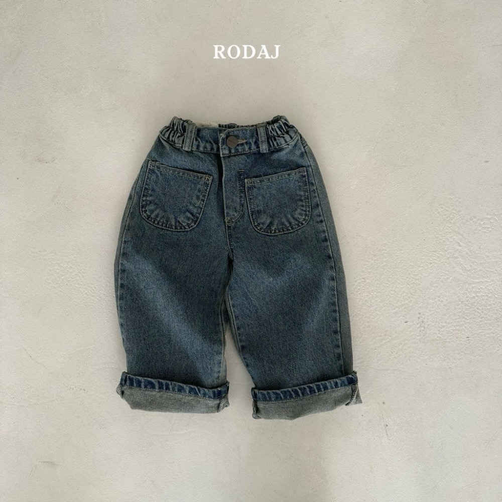 RODAJ 前口袋牛仔長褲-細節圖2