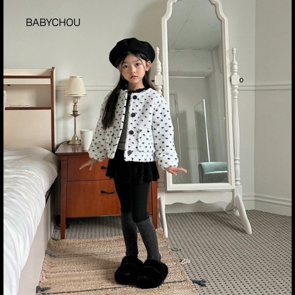 BABYCHOU QQ毛鋪棉外套-細節圖4