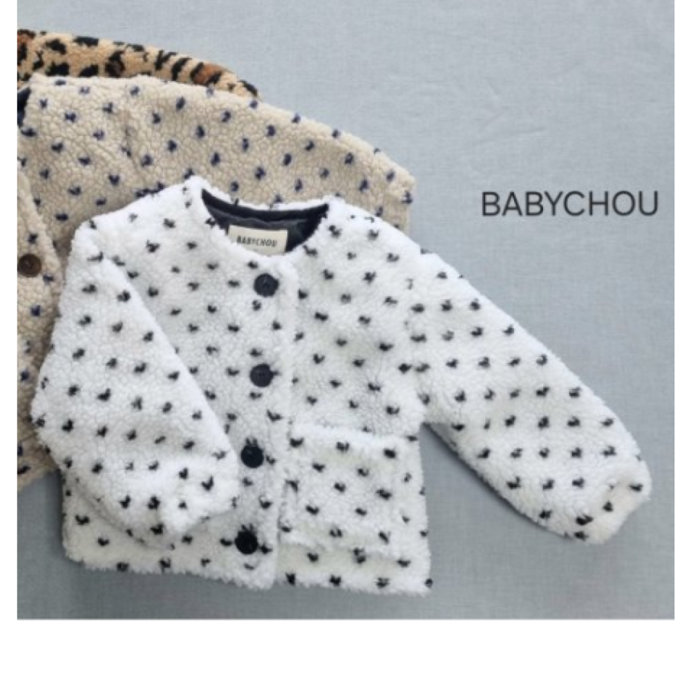 BABYCHOU QQ毛鋪棉外套-細節圖8