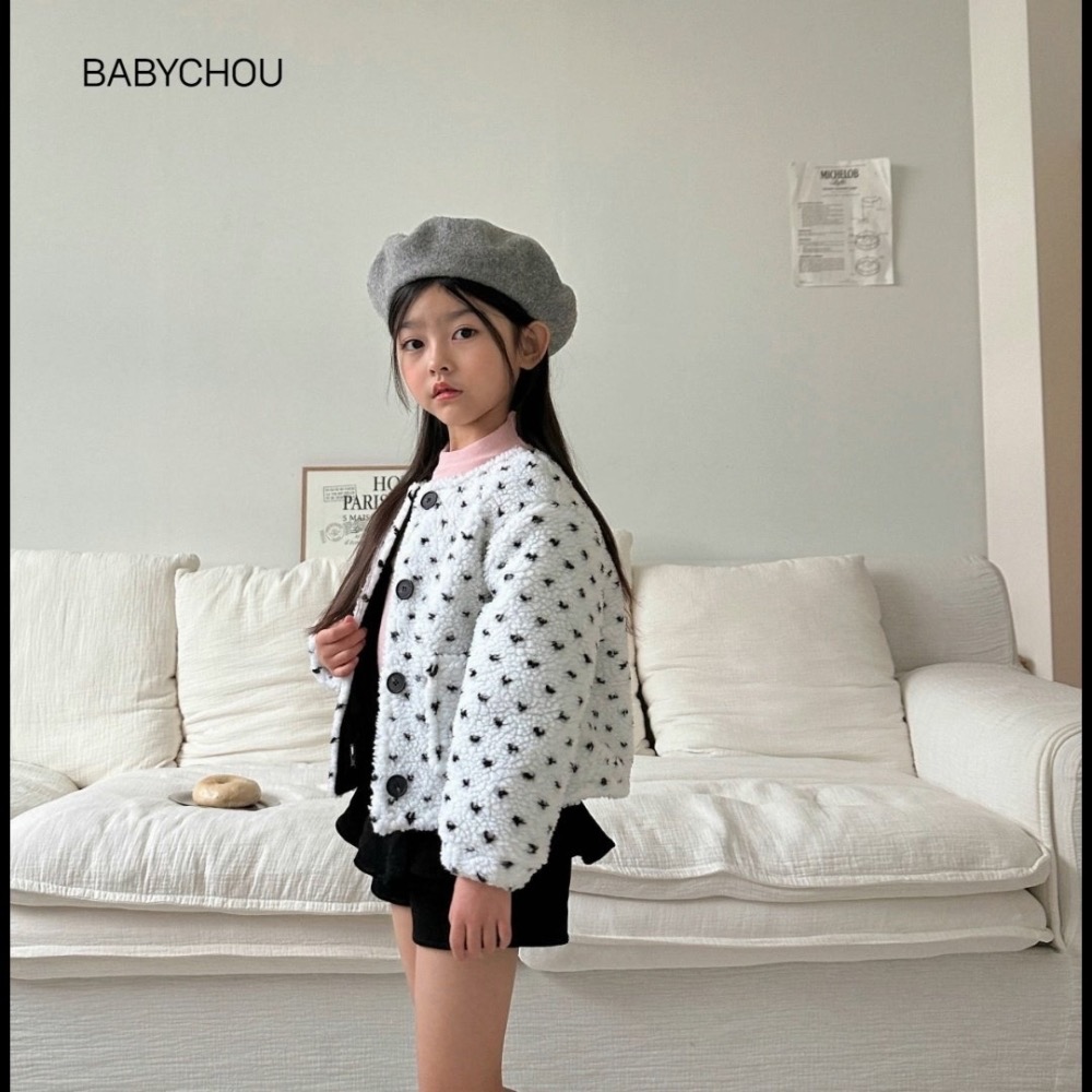 BABYCHOU QQ毛鋪棉外套-細節圖11