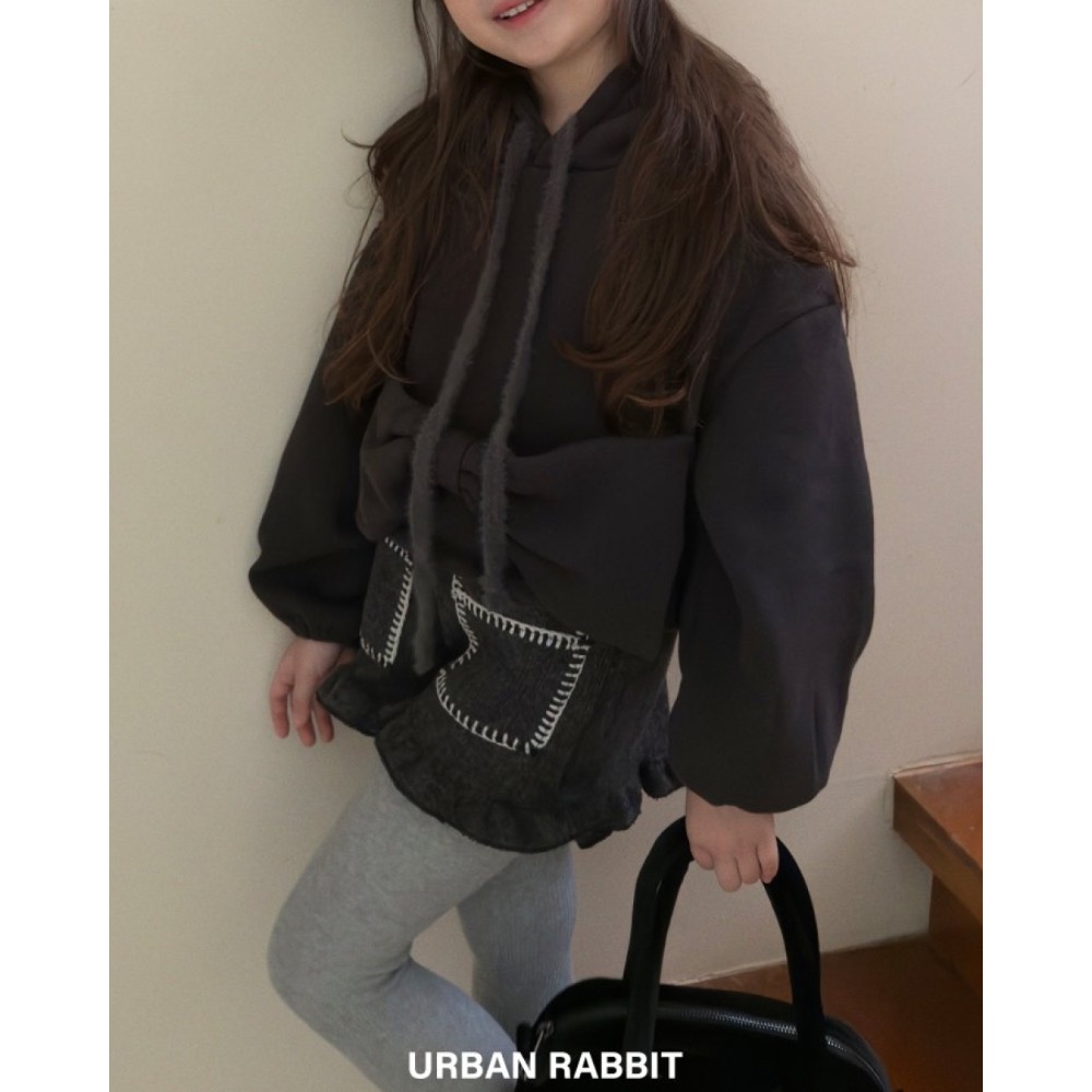 URBAN RABBIT 大蝴蝶結連帽T-細節圖8