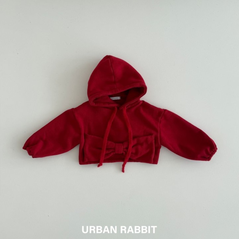 URBAN RABBIT 大蝴蝶結連帽T-細節圖9