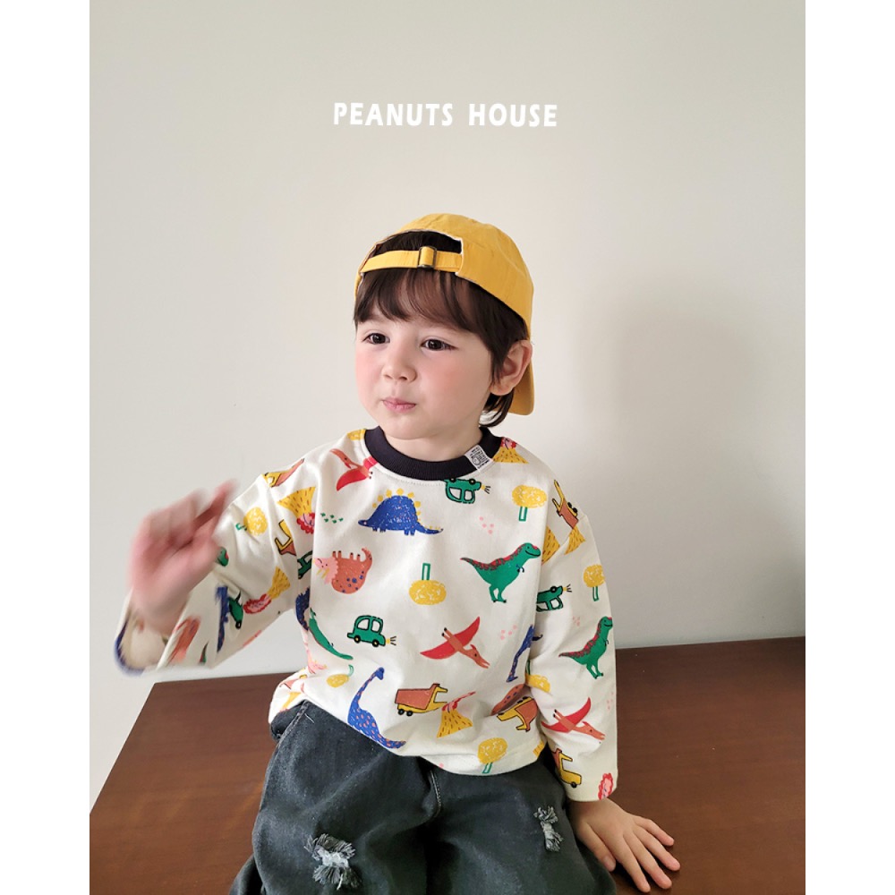 PEANUTS春季恐龍世界上衣-細節圖2