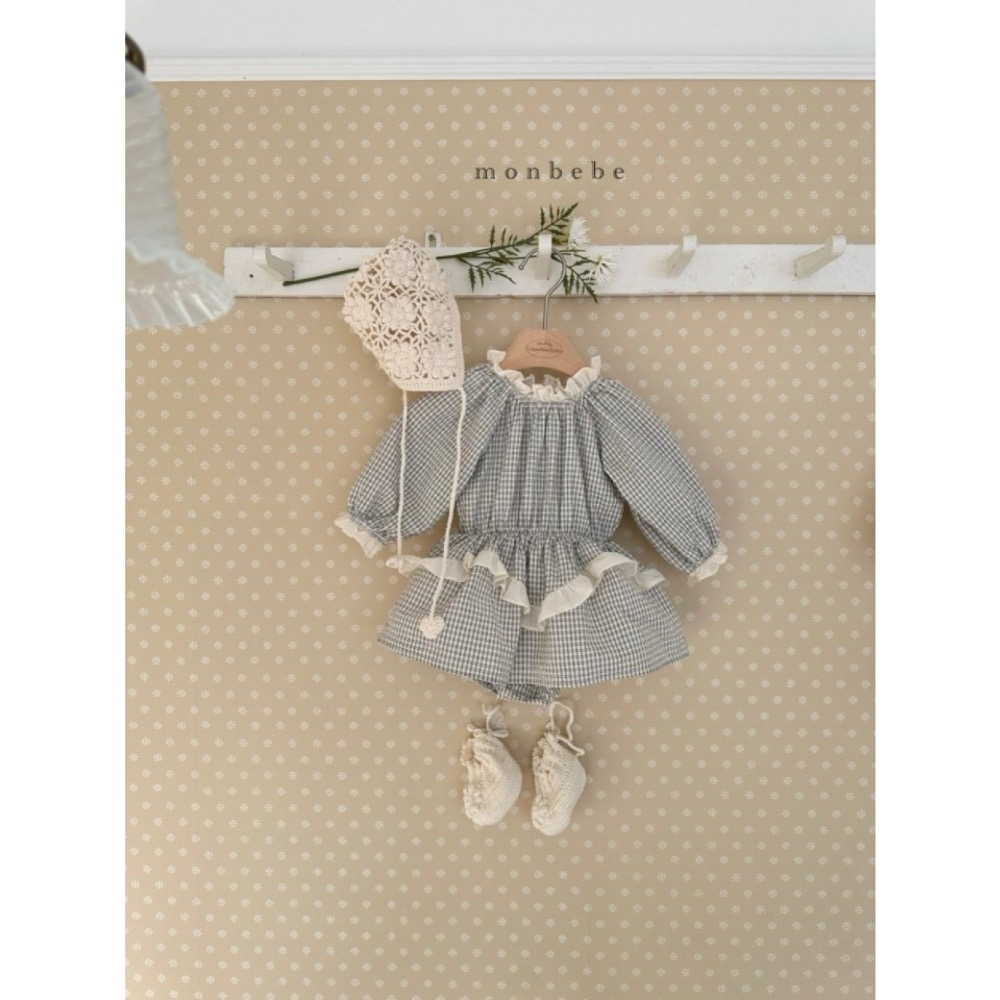 MOMBEBE 春季娃娃款式包屁/洋裝-細節圖2