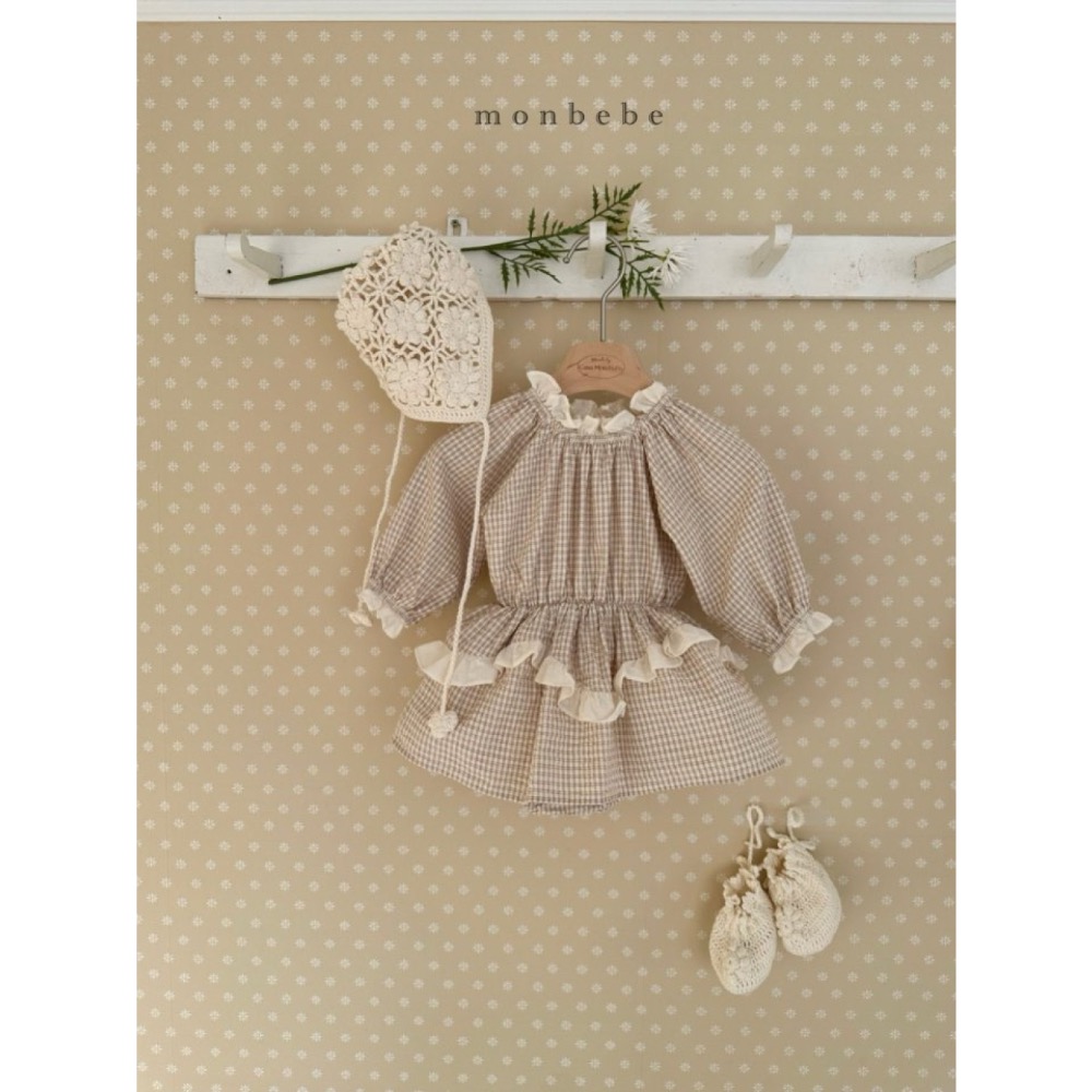 MOMBEBE 春季娃娃款式包屁/洋裝-細節圖3