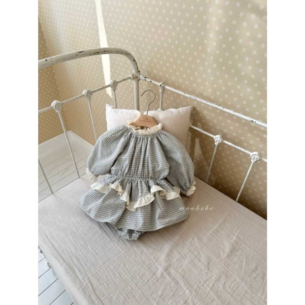 MOMBEBE 春季娃娃款式包屁/洋裝-細節圖4