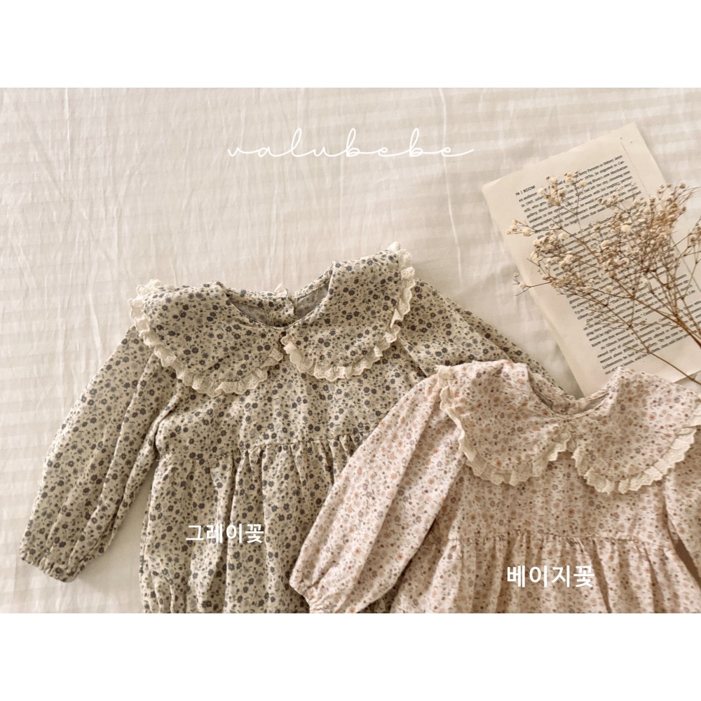 Valu bebe 春季小碎花包屁衣-細節圖3