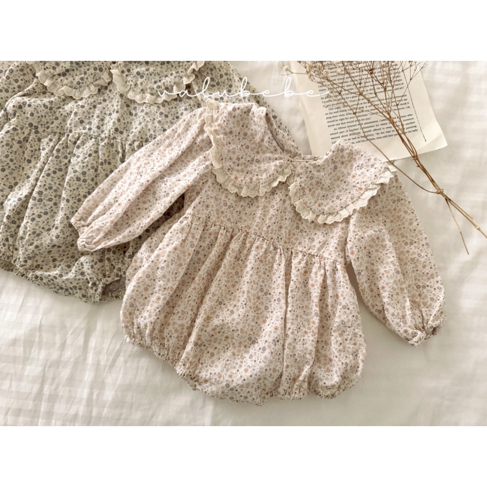 Valu bebe 春季小碎花包屁衣-細節圖4