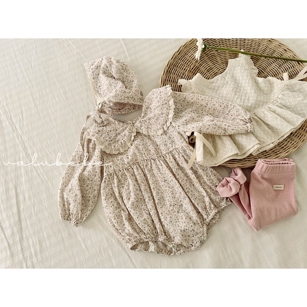 Valu bebe 春季小碎花包屁衣-細節圖5