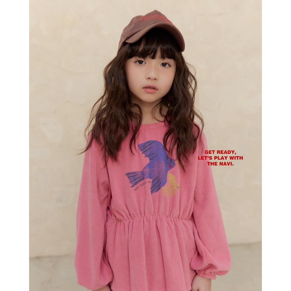 NAVI春季小鳥飛縮腰上衣-細節圖5