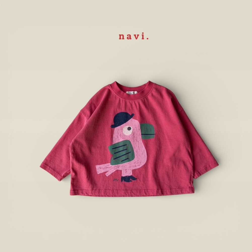NAVI 春季可愛動物圖案上衣-細節圖2