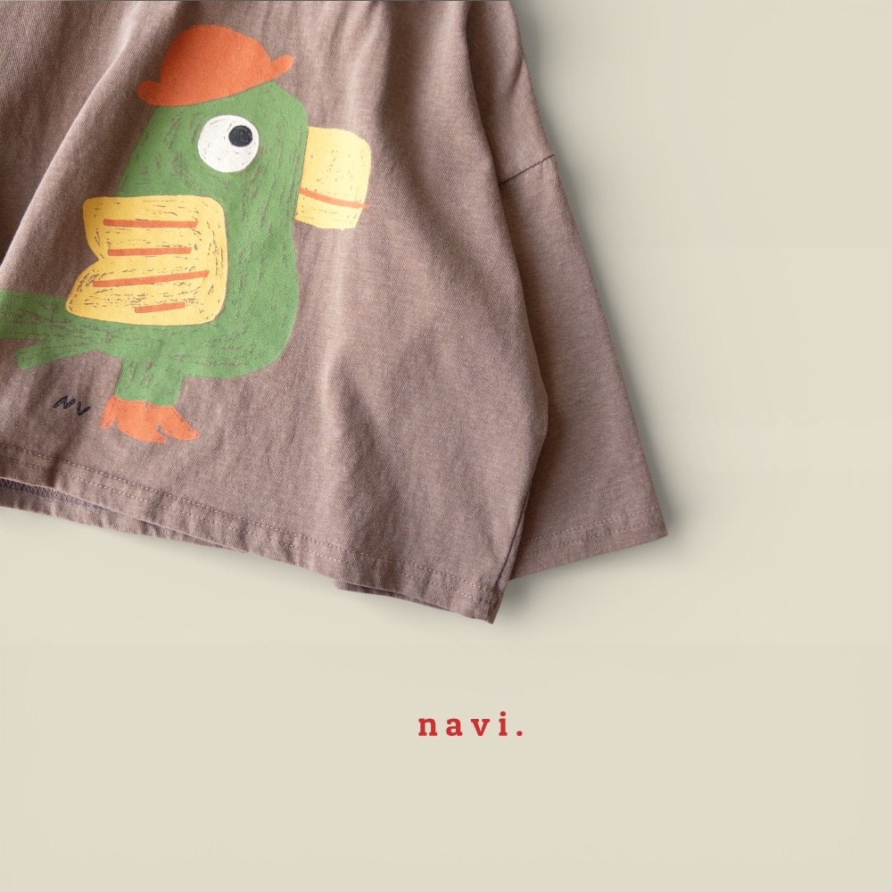 NAVI 春季可愛動物圖案上衣-細節圖3