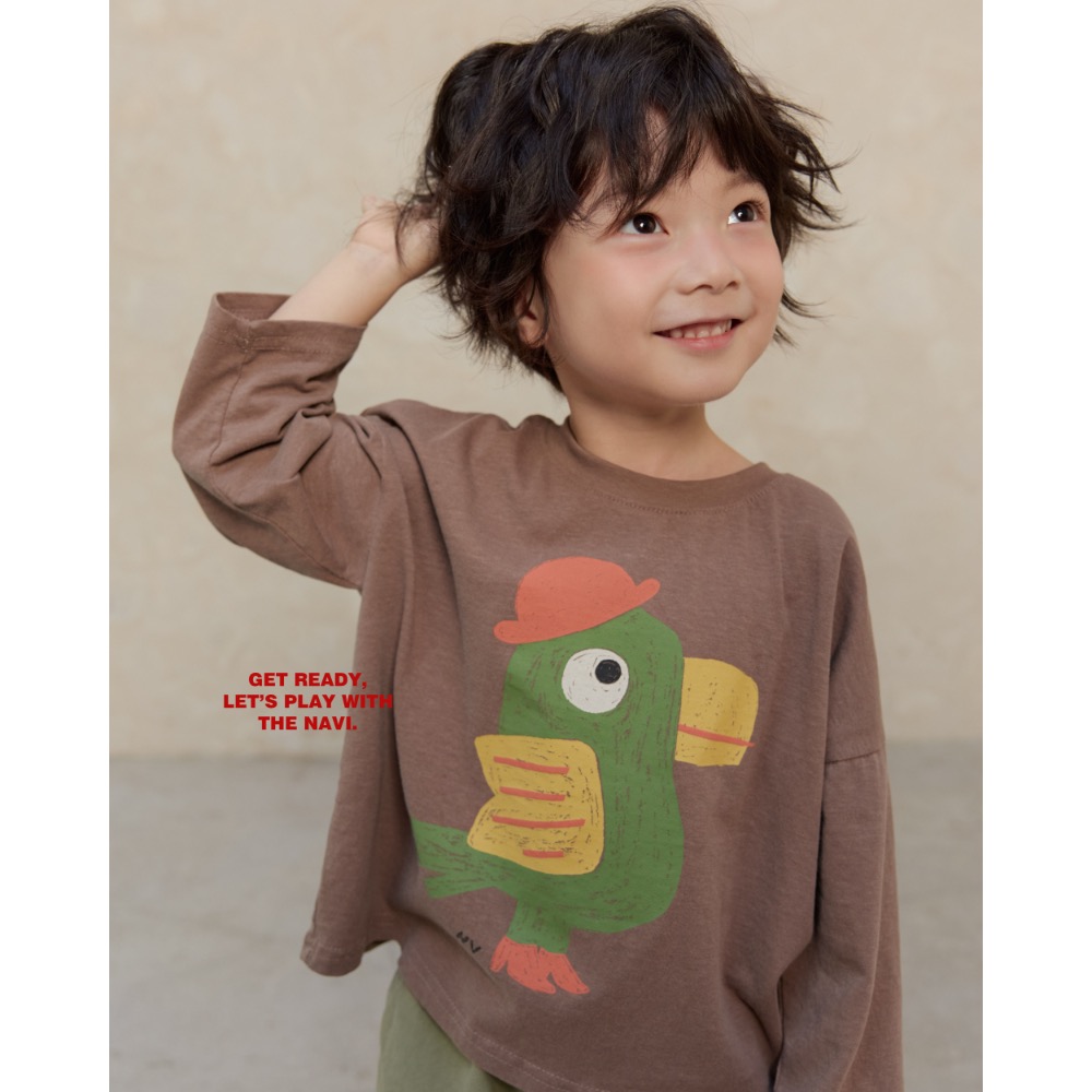 NAVI 春季可愛動物圖案上衣-細節圖6