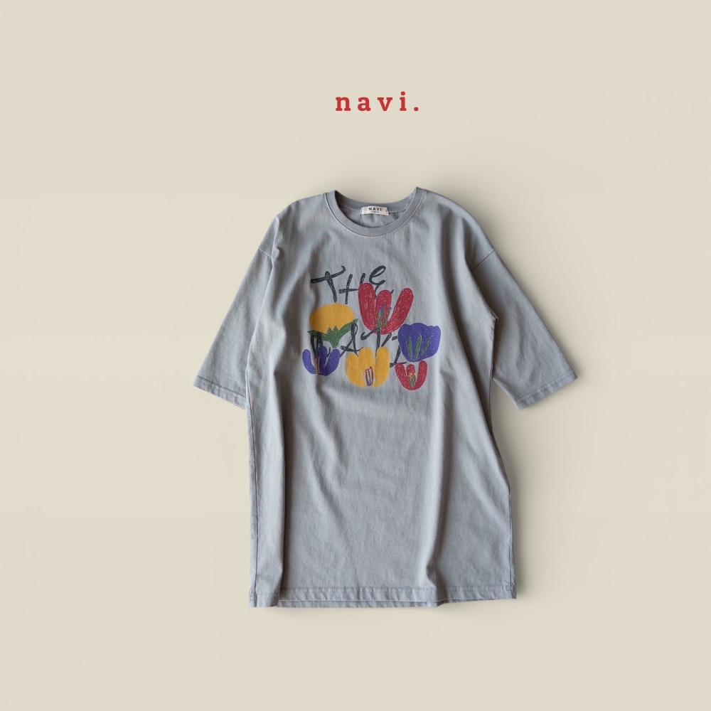 NAVI 春季花朵印花連身裙-細節圖2