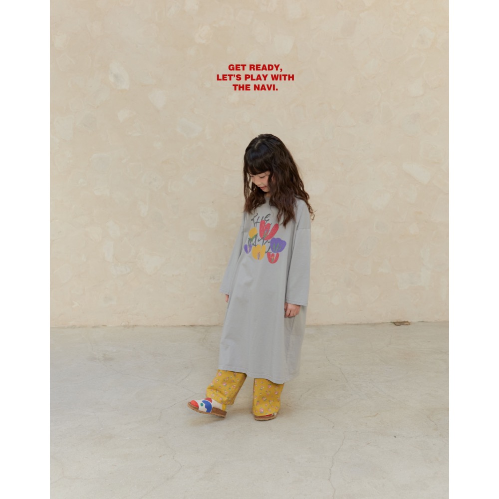 NAVI 春季花朵印花連身裙-細節圖4