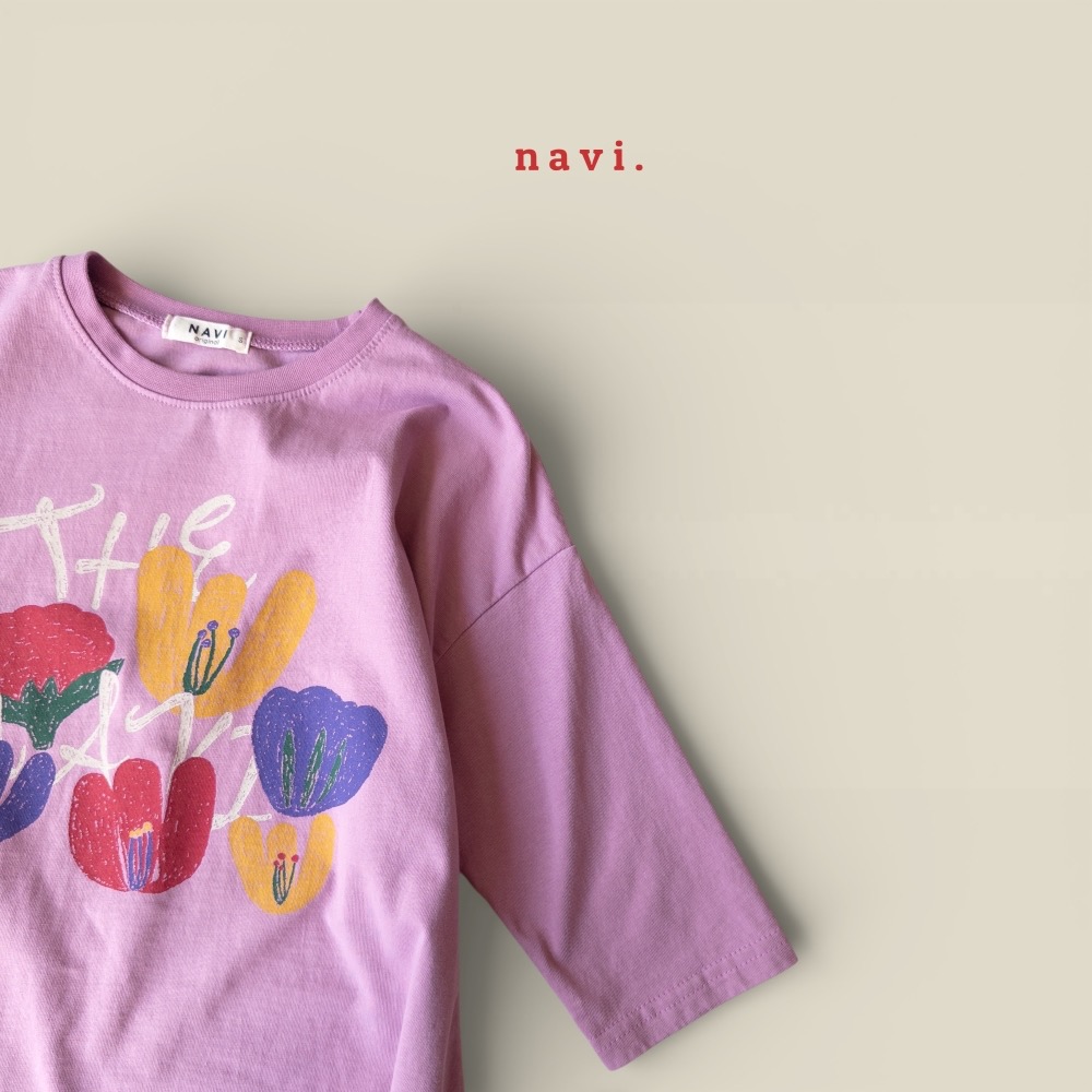 NAVI 春季花朵印花連身裙-細節圖10