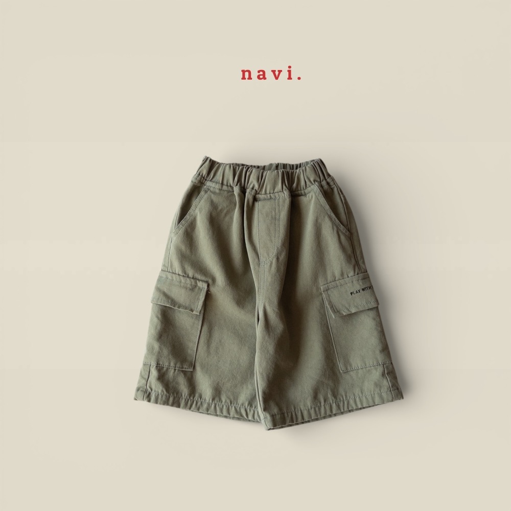 NAVI春季口袋工作寬褲-細節圖10