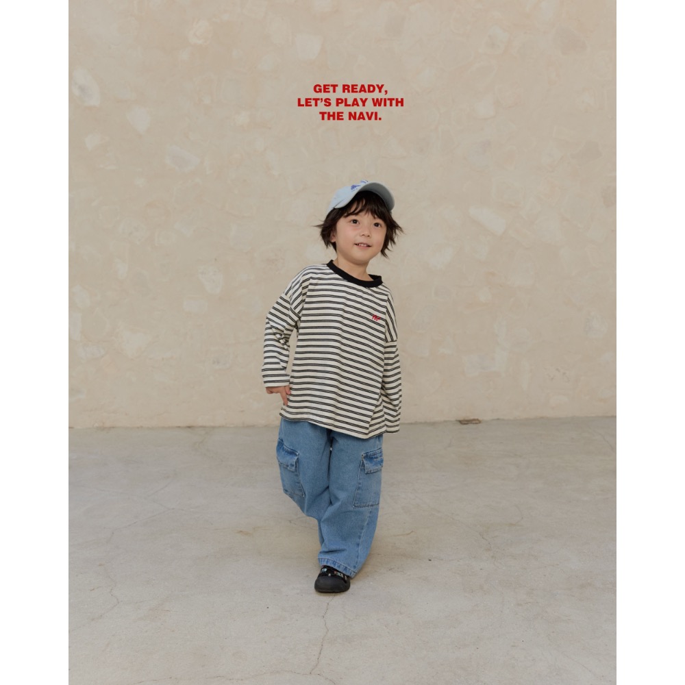 NAVI 春季橫條薄上衣-細節圖5