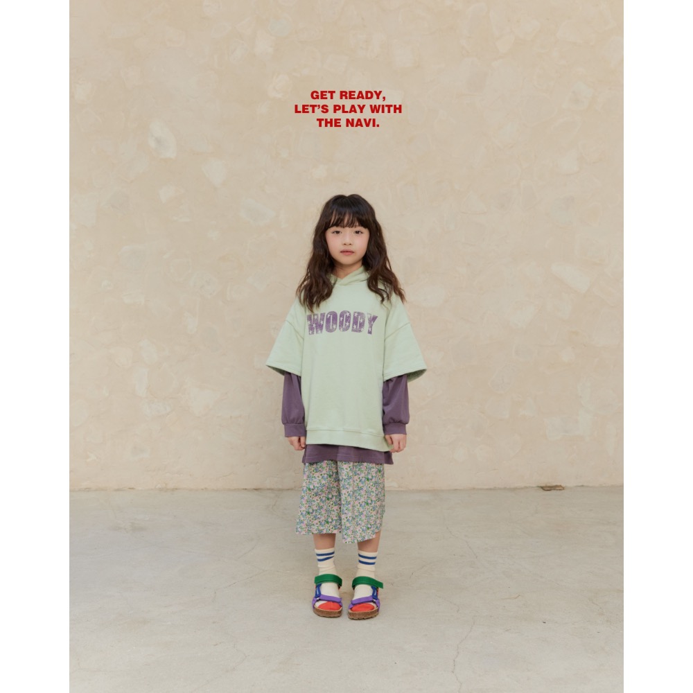 NAVI春季寬版短袖連帽上衣-細節圖5