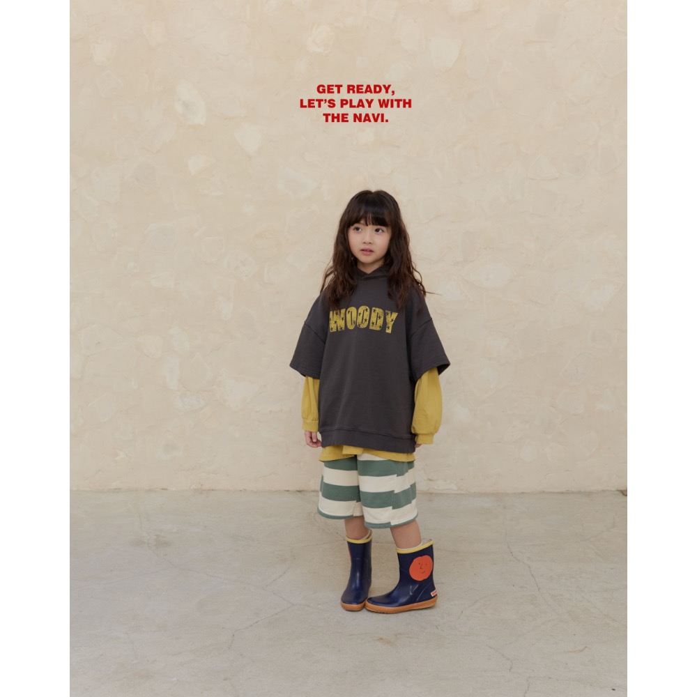 NAVI春季寬版短袖連帽上衣-細節圖8