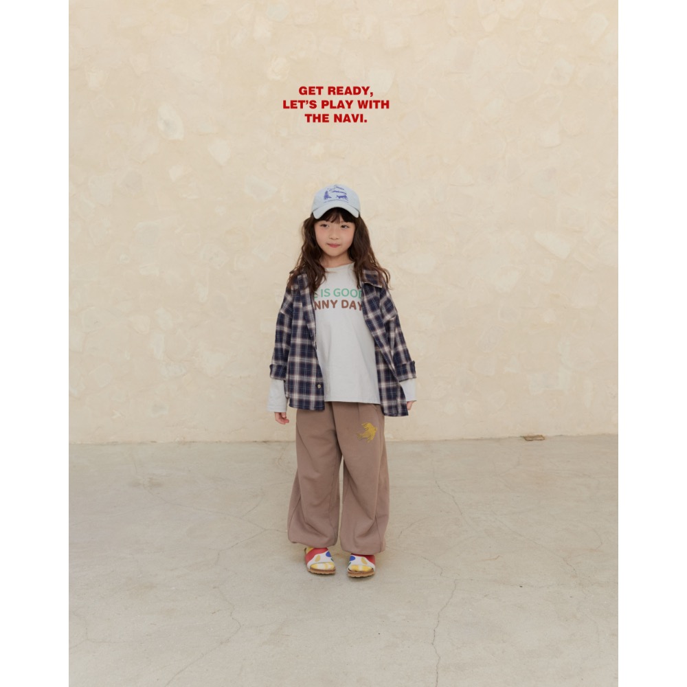 NAVI春季展翅飛翔棉質長褲-細節圖5