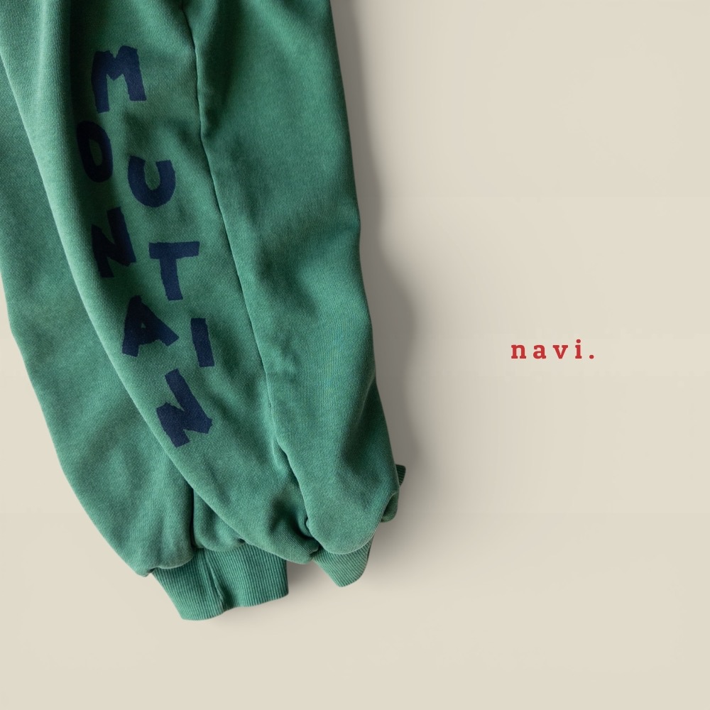 NAVI 春季可愛字母棉質運動長褲-細節圖4